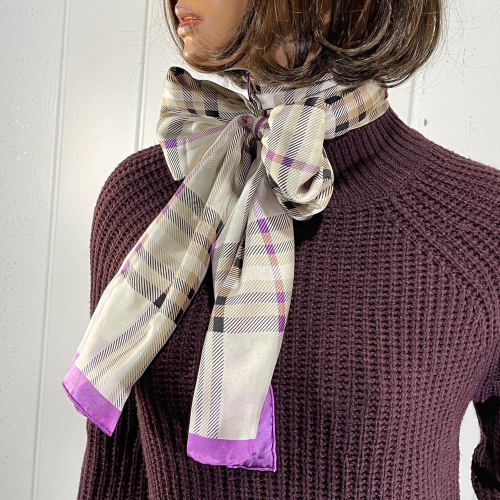 V.FRAAS: Silk Pattern Wrap